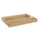 Tabuleiro DKD Home Decor Natural Bambu 43 x 27 x 4,5 cm