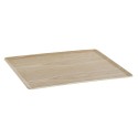 Tabuleiro DKD Home Decor Natural Bambu 36 x 28 cm 36 x 28 x 0,8 cm