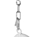 Poltrona de jardim suspensa Dido Branco Rotim 82 x 84 x 132 cm