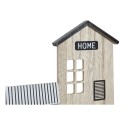 Estantes DKD Home Decor Bengaleiro 39 x 9 x 27 cm Preto Castanho Branco Madeira MDF