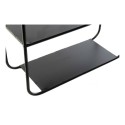 Bathroom Shelves DKD Home Decor Crystal Black Metal (32 x 12 x 65 cm)