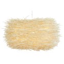 Candeeiro de teto DKD Home Decor Natural Ferro 50 W 60 x 60 x 35 cm
