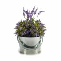 Vaso Ibergarden NAVI-AR-280 Prateado Zinco Cubo 25 x 30 x 26,5 cm (12 Unidades)