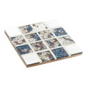 Base para Copos DKD Home Decor Resina Madeira MDF (6 pcs)