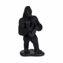 Figura Decorativa Gorila Saxofone Preto 15 x 38,8 x 22 cm (3 Unidades)