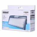 Applique da Parete EDM 31849 Nero 6 W 430 Lm 6500 lm Sensore di Movimento Solare (6500 K)