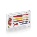 Conjunto de Facas Cerâmicas e Descascador Knoolvs InnovaGoods 6 Peças