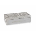 Guarda-Joias Prateado Cerâmica 10,2 x 6,3 x 20,5 cm (6 Unidades)