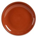 Prato de Jantar Barro cozido 23 x 2 x 23 cm Carne (10 Unidades)