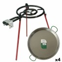 Fogão para Paellas La Dehesa 5069-LD Ø 46 cm Conjunto 4 Unidades