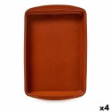 Travessa para o Forno Barro cozido 4 Unidades 40 x 5 x 26,5 cm