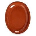 Travessa para o Forno Barro cozido 6 Unidades 24,5 x 3 x 30,5 cm