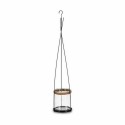 Portavelas Ibergarden HW99-1108 Metal Cristal 15,5 x 85,5 x 15,5 cm (12 Unidades)