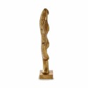 Figura Decorativa Folha de planta Dourado 6,5 x 33,3 x 10 cm (12 Unidades)