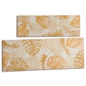 Tela Folha de planta Dourado 90 x 30 x 1,5 cm (12 Unidades)