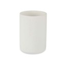 Portacepillos de Dientes Berilo B5456BC-2 - 450 Blanco Resina 7,8 x 10,5 x 7,8 cm (6 Unidades)
