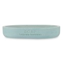 Seifenschale Berilo B5456BC-4 - 457 Blau Harz Bambus 12,5 x 2,5 x 8,5 cm (6 Stück)