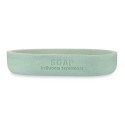 Saboneteira Berilo B5456BC-4 - 456 Menta Resina Bambu 12,5 x 2,5 x 8,5 cm (6 Unidades)