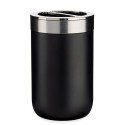 Zahnbürstenhalter Berilo BP15-002-1 Schwarz Silberfarben Kunststoff 7,7 x 11,2 x 7,7 cm (6 Stück)
