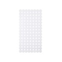 Rutschfeste Duschmatte Berilo BM630 - 302 Weiß PVC 68 x 36 x 1 cm 68 x 1 x 36 cm (6 Stück)