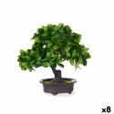 Dekorationspflanze Ibergarden XD19-1395B Kunststoff Bonsai 27 x 28 x 14 cm (8 Stück)