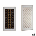 Tela Geométrico 61,5 x 3 x 121,5 cm (2 Unidades)