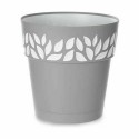 Vaso Autoirrigável Stefanplast Cloe Cinzento Plástico 29 x 29 x 29 cm (6 Unidades)