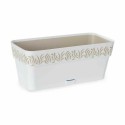 Jardinera Stefanplast Gaia Blanco Plástico 13,3 x 12,3 x 29,3 cm (12 Unidades)