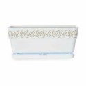 Jardinera Stefanplast Gaia Blanco Plástico 13,3 x 12,3 x 29,3 cm (12 Unidades)