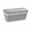 Planter Stefanplast Gaia Grey Plastic 13,3 x 12,3 x 29,3 cm (12 Units)