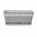 Planter Stefanplast Gaia Grey Plastic 13,3 x 12,3 x 29,3 cm (12 Units)