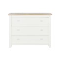 Cómoda DKD Home Decor Bege Natural 93,6 x 38 x 76 cm