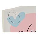 Pintura DKD Home Decor Face Tela Abstrato (30 x 1,8 x 40 cm)