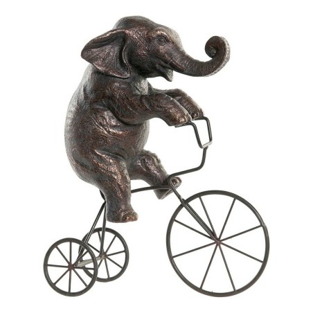 Decorative Figure DKD Home Decor Metal Resin Elephant (30 x 12 x 37 cm) Decorative Figure DKD Home Decor Metal Resin Elephant (30 x 12 x 37 cm)