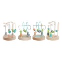 Wooden Game DKD Home Decor Wood Multicolour 4 Pieces 9 x 9 x 12 cm