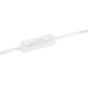 Lâmpada de mesa DKD Home Decor 8424001847242 33 x 33 x 67 cm Cerâmica Dourado Metal Branco 220 V 50 W