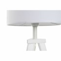 Lâmpada de mesa DKD Home Decor 8424001807918 Madeira Branco 220 V 50 W 30 x 30 x 72 cm