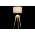 Lâmpada de mesa DKD Home Decor Bege Madeira Castanho 220 V 50 W 30 x 30 x 69 cm
