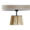 Lâmpada de mesa DKD Home Decor Bege Madeira Castanho 220 V 50 W 30 x 30 x 69 cm