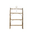 Estantería DKD Home Decor Natural Ratán Bambú 3 Estantes (62 x 15 x 103 cm)