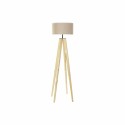 Luminária de chão DKD Home Decor Castanho Bege Multicolor Madeira 50 W 220 V 40 x 40 x 148 cm