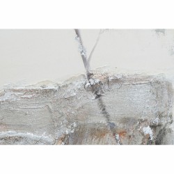 Quadro DKD Home Decor Tela 100 x 3,8 x 100 cm Alberi Cottage (2 Unità)