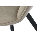 Chair DKD Home Decor Black Beige 64 x 67 x 85 cm