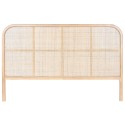 Cabecero de Cama Home ESPRIT Natural Madera de caucho 180 x 3,5 x 120 cm
