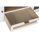 Móvel de TV Home ESPRIT Branco Cristal Madeira de paulónia 120 x 40 x 50 cm