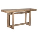 Console Home ESPRIT Castanho Abeto 180 x 40 x 81 cm