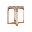 Side table Home ESPRIT Natural Fir MDF Wood 48 x 48 x 50,5 cm