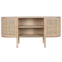 Móvel de TV Home ESPRIT Natural Madeira da borracha 120 x 43,5 x 60 cm