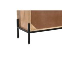 Schrank Home ESPRIT Schwarz Gold natürlich Holz 85 x 38 x 134 cm