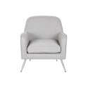 Sessel Home ESPRIT Grau Silberfarben 71 x 68 x 81 cm